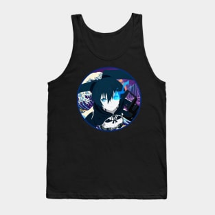 Eternal Struggle Black Rock Shooter's Cinematic Odyssey Tank Top